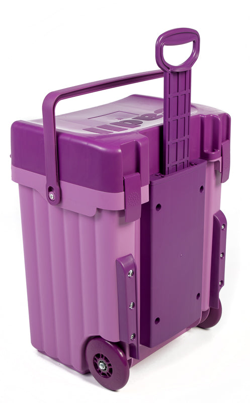 Cadii schoolbag - Lilac Body and Purple Trim with Dividers and Lunchbox