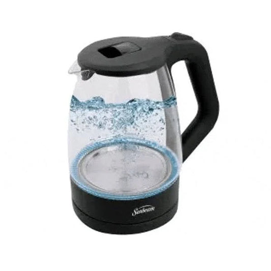 1.7 LITRE GLASS  CORDLESS KETTLE